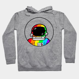 Rainbow Astronaut Hoodie